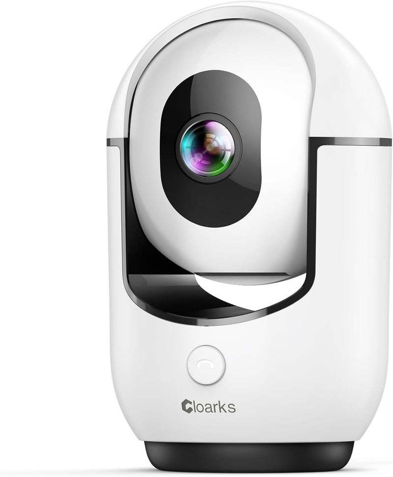 Cloarks 2K Pan/Tilt Security Camera, WiFi Indoor Cameras for Home Security with AI Motion Detection, Pet/Dog/Baby Camera with Phone App, 2-Way Audio, 24/7, Siren, TF/Cloud Storage - Image 1